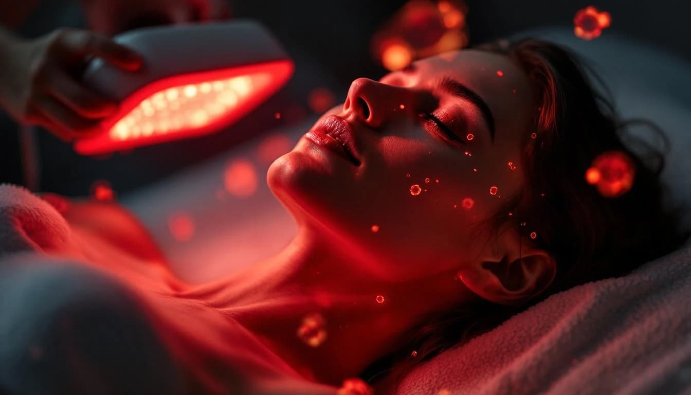 Rotlicht-Therapie und Photobiomodulation