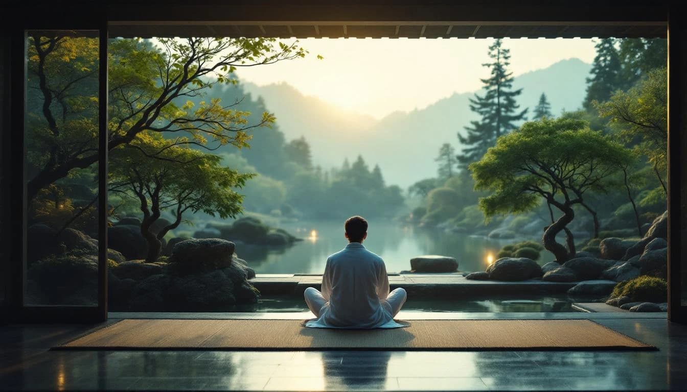 Stressmanagement und Meditation für Langlebigkeit